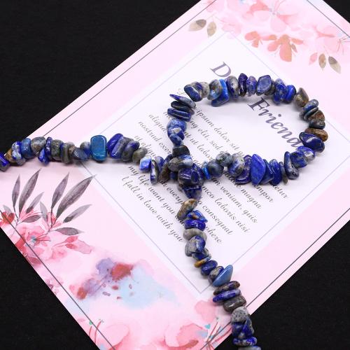 Lapis Lazuli Beads, Onregelmatige, DIY, gemengde kleuren, 8mm, Verkocht door Strand