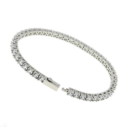 316 Stainless Steel Armbånd, forgyldt, Unisex & forskellige stilarter for valg & Micro Pave cubic zirconia, Solgt af PC
