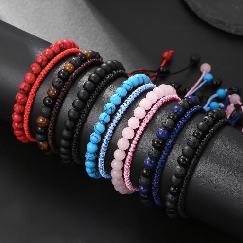 Fashion Armband Sieraden, Natuursteen, mode sieraden, meer kleuren voor de keuze, Verkocht door Strand