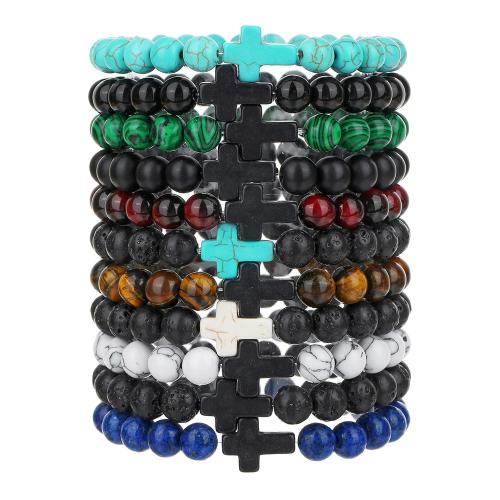 Bracelets de pierres précieuses, Pierre naturelle, bijoux de mode, plus de couleurs à choisir, Vendu par brin