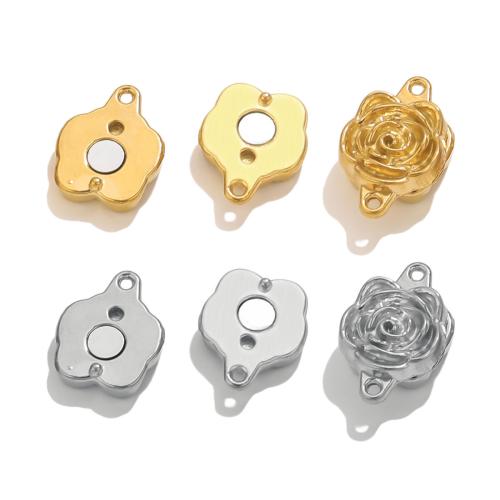 Cruach dhosmálta Clasp maighnéadach, 304 Cruach dhosmálta, Rose, DIY, dathanna níos mó le haghaidh rogha, Díolta De réir PC