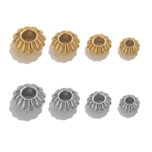 Stainless Steel Beads 304 Stainless Steel plated DIY Sold By Bag