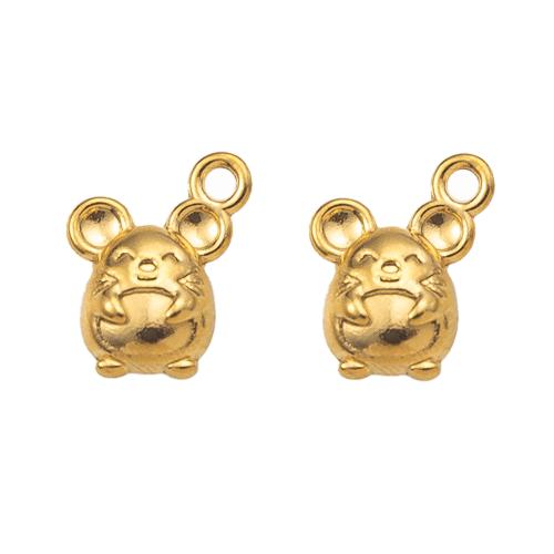 Cruach dhosmálta pendants Ainmhithe, 304 Cruach dhosmálta, Mickey Mouse, DIY, dathanna níos mó le haghaidh rogha, 10.06x4.85x14.22mm, Díolta De réir PC