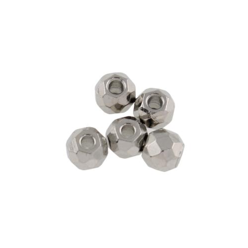Stainless Steel Beads 304 Stainless Steel DIY original color Sold By Bag