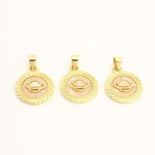 Mosaz Šperky Přívěsky, s Skořápka, DIY, zlatý, Prodáno By PC