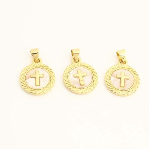 Mosaz Šperky Přívěsky, s Skořápka, DIY, zlatý, Prodáno By PC