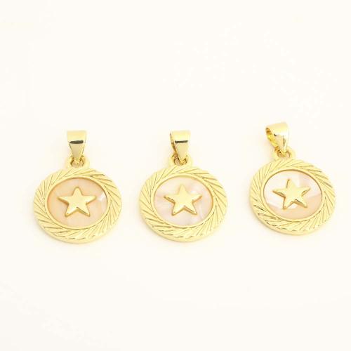 Mosaz Šperky Přívěsky, s Skořápka, DIY, zlatý, Prodáno By PC