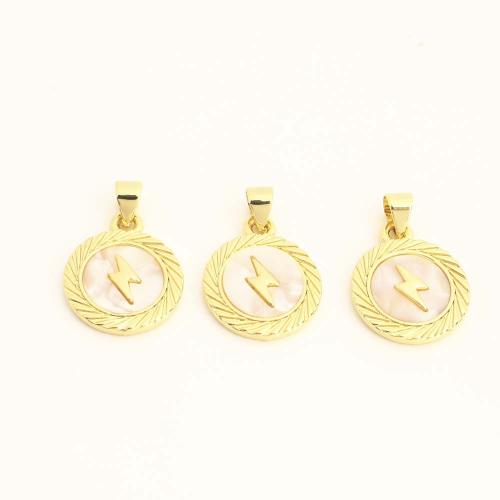 Mosaz Šperky Přívěsky, s Skořápka, DIY, zlatý, Prodáno By PC