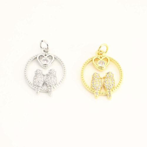 Cubique Pendentif en laiton zircon pavent, DIY & pavé de micro zircon & creux, plus de couleurs à choisir, Vendu par PC