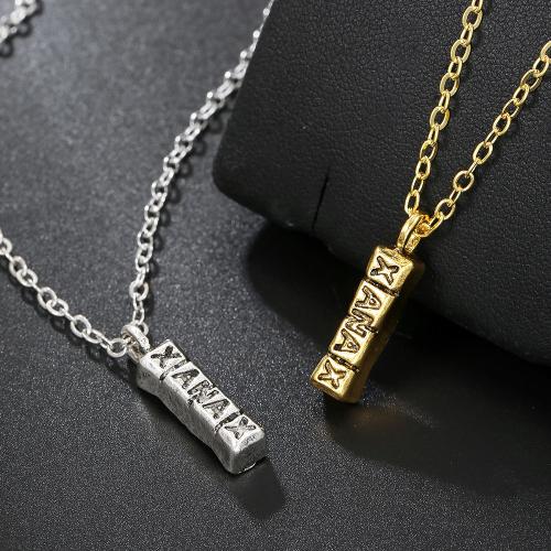 Zinklegering halskettingen, Zinc Alloy, met Koper + gecoat + ijzer, gold plated, mode sieraden, meer kleuren voor de keuze, Verkocht door Strand