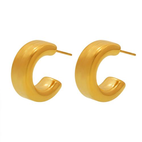 Boucle d'oreille de gaujon en acier inoxydable, Acier inoxydable 304, Placage, bijoux de mode & pour femme, plus de couleurs à choisir, Vendu par paire