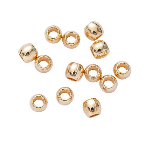 Zinc Alloy Jewelry Beads Round plated DIY Sold By Bag