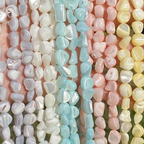 Natural Freshwater Shell Beads irregular DIY Sold Per Approx 38 cm Strand
