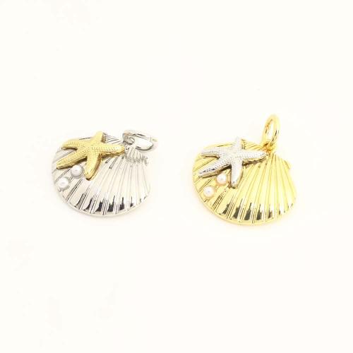 Brass Jewelry Pendants with Plastic Pearl DIY Sold By PC