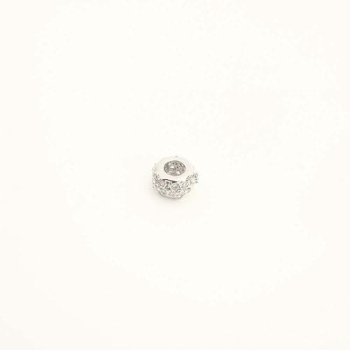Cubic Zirconia grânulos de latão Micro Pave, cobre, DIY & micro pavimento em zircônia cúbica, Mais cores pare escolha, vendido por PC