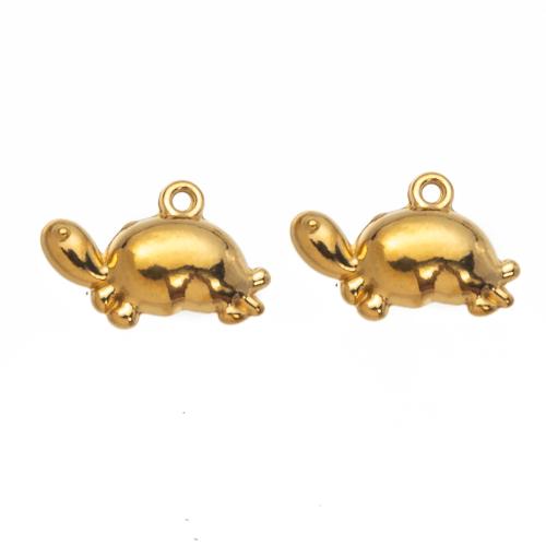 Stainless Steel Pendants 304 Stainless Steel Turtle DIY Sold By PC