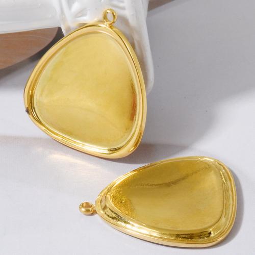 Stainless Steel Pendant Setting 304 Stainless Steel plated DIY Sold By Bag