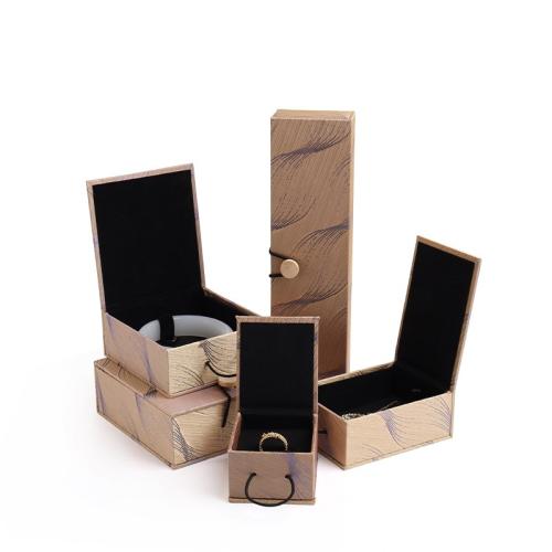 Cajas de Pana para Set de Joyería, Caja de terciopelo, con Lino, más colores para la opción, Vendido por UD