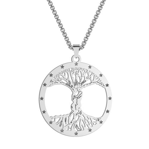 316L Stainless Steel Necklace fashion jewelry & for man & hollow plated Approx 60 cm  Sold By PC