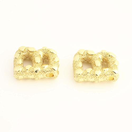 Brass šperky Korálky, Mosaz, Písmeno B, DIY, zlatý, Prodáno By PC