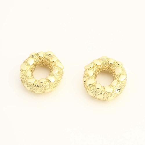 Perles bijoux en laiton, Lettre O, DIY, doré, Vendu par PC