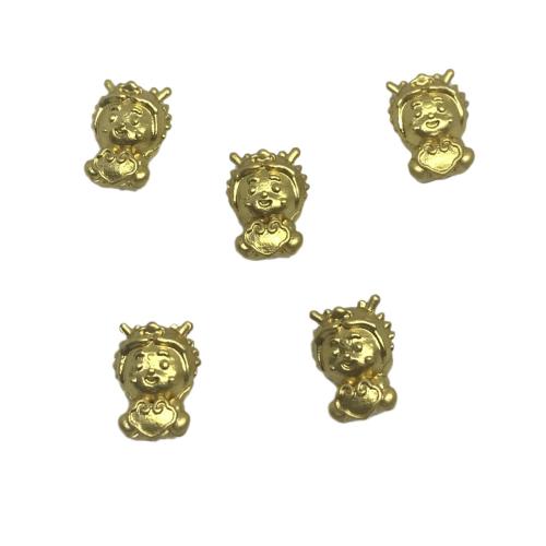Perline in ottone, Drago, DIY & stili diversi per la scelta, beads length 10-15mm, Venduto da PC
