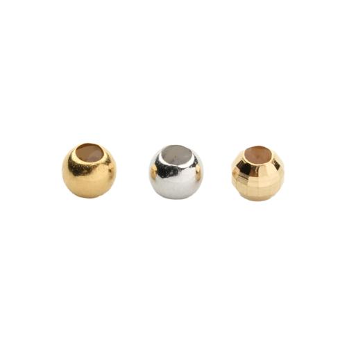 Zinklegierung Stopper-Perlen, plattiert, DIY, keine, 3mm, Bohrung:ca. 1.34mm, verkauft von PC