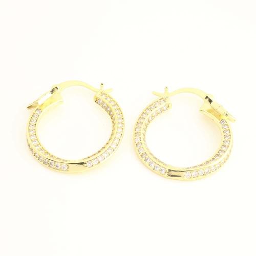 Laiton Leverback boucle d'oreille, bijoux de mode & pavé de micro zircon & pour femme, plus de couleurs à choisir, Vendu par paire