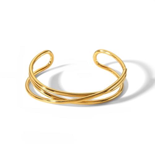 Bracelet en acier inoxydable, Acier inoxydable 304, Placage, bijoux de mode & pour femme & creux, plus de couleurs à choisir, Vendu par PC