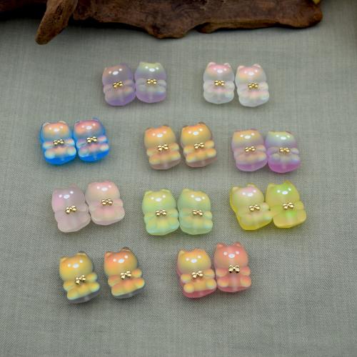 مجوهرات الراتنج الخرز, تحمل, ديي, المزيد من الألوان للاختيار, 16x22mm, تباع بواسطة PC