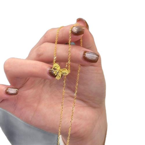 Colar de bronze, cobre, with 5cm extender chain, joias de moda & para mulher, comprimento Aprox 40 cm, vendido por PC