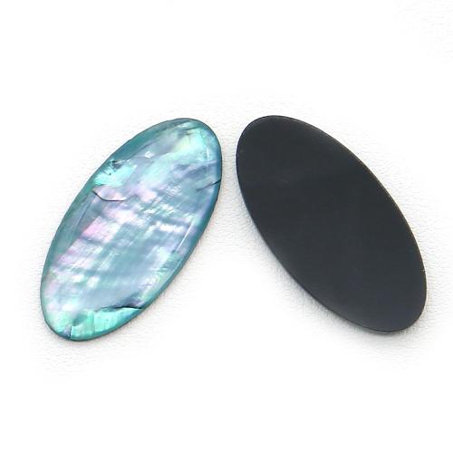 resina cabochon, with plastica, DIY, colori misti, 20x40mm, Venduto da PC