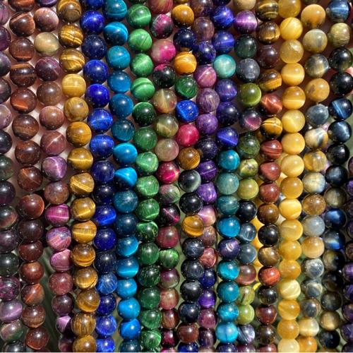 Natural Tiger Eye Beads DIY Sold By Strand