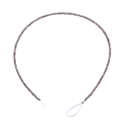 Cultured Potato Freshwater Pearl Beads Slightly Round DIY Sold By Strand