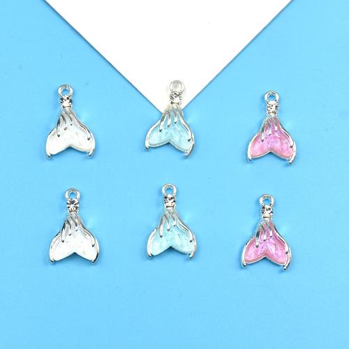 Zinc Alloy émail Pendants, alliage de zinc, Placage, DIY, plus de couleurs à choisir, 100PC/sac, Vendu par sac