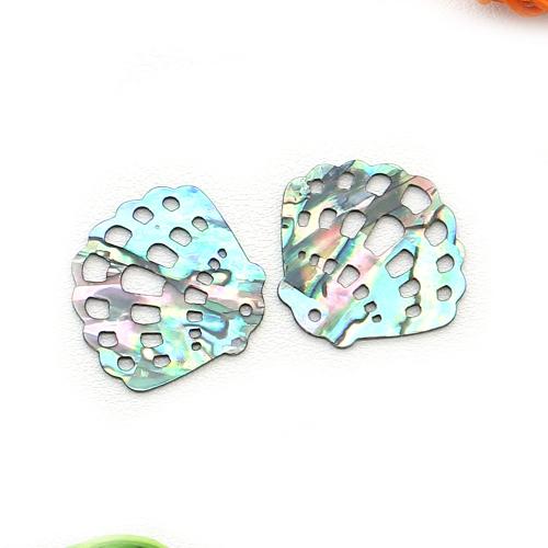 Pingentes naturais da concha de abalone, Concha alabone, Ostra, natural & DIY & vazio, 28x30mm, vendido por PC
