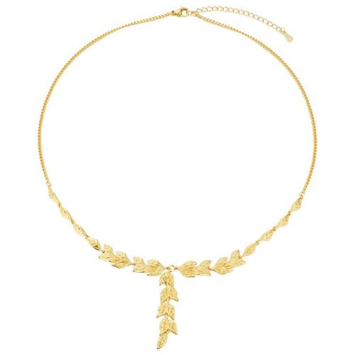Colar de bronze, cobre, with 5cm extender chain, banhado, joias de moda & para mulher, comprimento Aprox 40 cm, vendido por PC