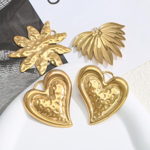 Stainless Steel Pendants 304 Stainless Steel plated DIY Sold By PC