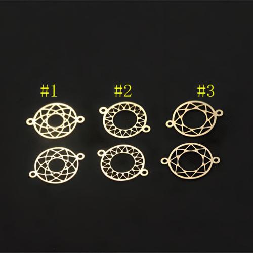 Bijoux en or remplie, Doublé or, DIY & styles différents pour le choix & creux, Or, 10mm, Vendu par PC