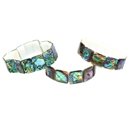 Pulsera de Nácar, Joyería, más colores para la opción, 13x18mm, Vendido por UD
