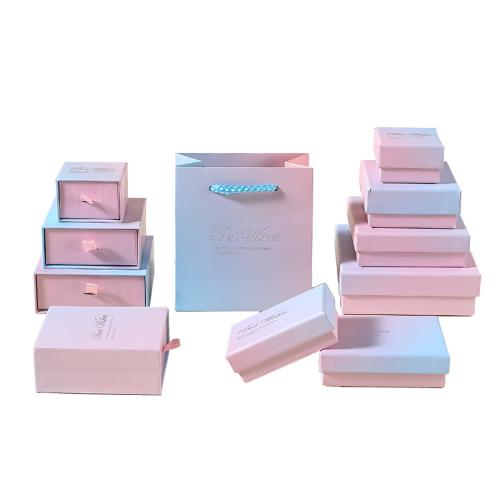 Nakit Gift Box, Karton, različite veličine za izbor & različitih stilova za izbor, multi-boji, Prodano By PC