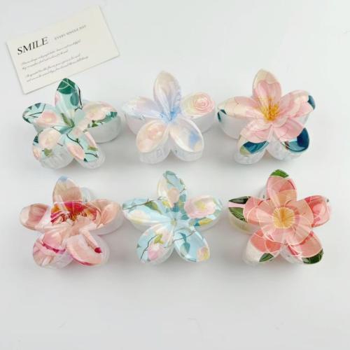 Hair Claw Clips Resin fashion jewelry Sold By PC