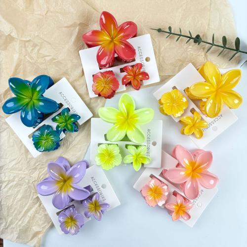 Clips de Garra, Plástico, Joyería, más colores para la opción, Vendido por Set