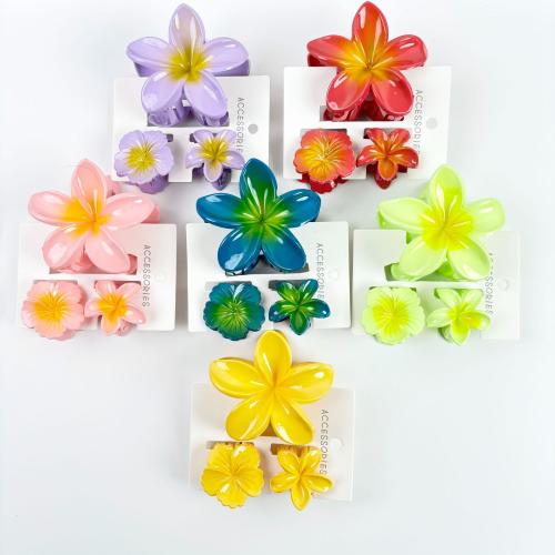 Hair Claw Clips Plastic fashion jewelry Sold By PC