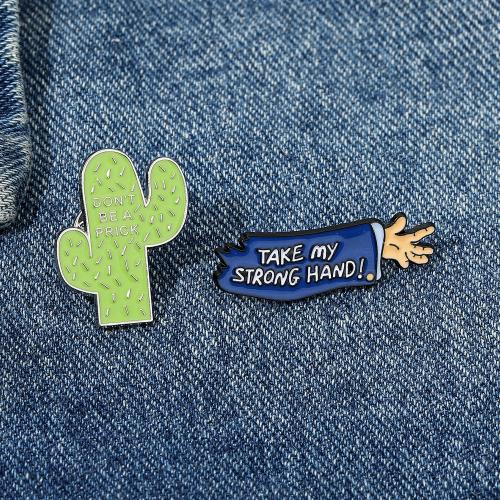 smalt Brož, Zinek, unisex & různé styly pro výběr, Původní barva, Prodáno By PC