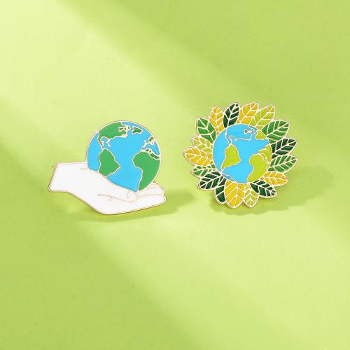 smalt Brož, Zinek, á, unisex & různé styly pro výběr, zlatý, Prodáno By PC