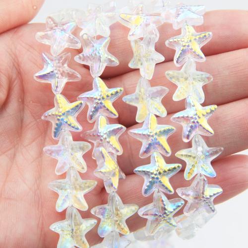 Animal Lampwork Beads Star DIY 15.50mm Sold By Strand