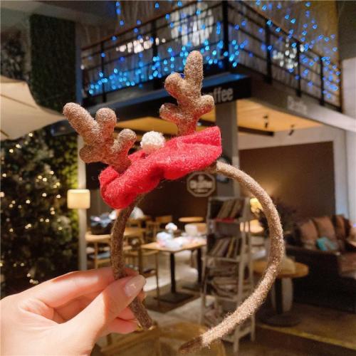 Cloth Hair Band handmade Christmas Design & Girl 130mm Sold By PC