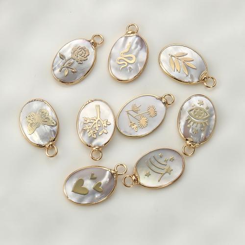 Resina-Pendant, ottone, with resina, placcato, DIY, nessuno, assenza di nichel,piombo&cadmio, 12.95x2.78x22.04mm, Venduto da PC
