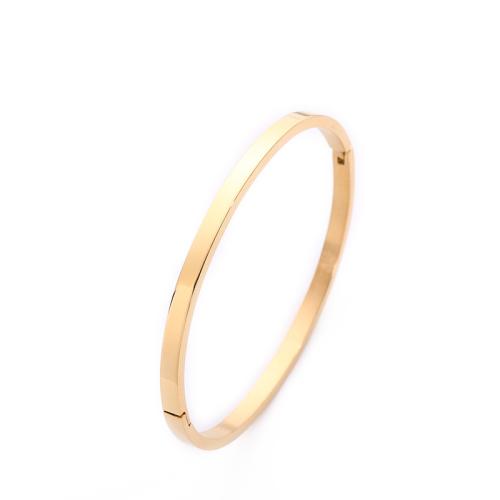 304 Stainless Steel Bangle plated & for woman Sold By PC